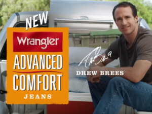 Wrangler Jeans with Drew Brees